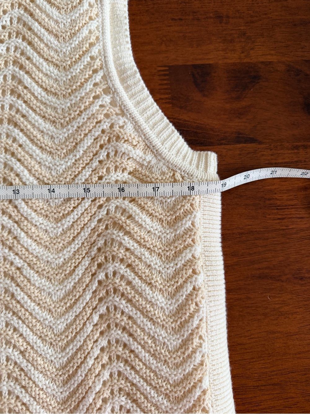 Evereve Crochet A-Line Sleeveless Dress in Cream - Picture 5 of 9